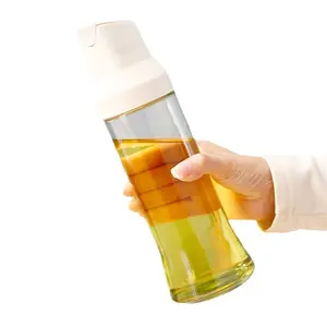 <span class=keywords><strong>Pot</strong></span> à huile à ouverture et fermeture automatique pour ustensiles de cuisine ménagers grande capacité bouteille d'huile de <span class=keywords><strong>vinaigrette</strong></span> de sauce soja en verre - Product Image 1