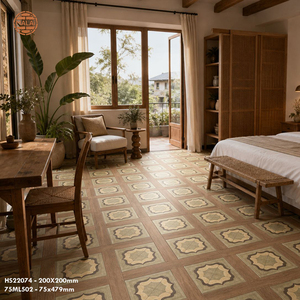 <span class=keywords><strong>Azulejos</strong></span> de porcelana con diseño floral <span class=keywords><strong>verde</strong></span> vintage de 200x200, precio de fabricante, <span class=keywords><strong>azulejos</strong></span> mate de 8x8 pulgadas para pisos interiores de casas. - Product Image 4