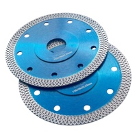 Discos de Corte de Diamante sin Chip de 115mm y 125mm para Azulejos de Porcelana, Ladrillo, Hormigón y Construcción General para Amoladora Angular