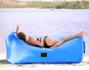 ที่นอนเป่าลมลอยน้ำพร้อมหลังคาบังแดดทรงวงรี ที่นอนน้ำ PVC สำหรับสระว่ายน้ำ ความยาว 105-136 นิ้ว - Product Image 5