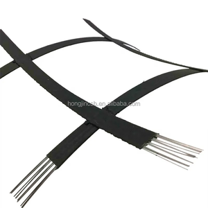 Neue 6M 4M PP/<span class=keywords><strong>PE</strong></span> PVC Stahl-Kunststoff-Glasfaser-Geogitter-Herstellungsmaschine mit 25x25mm Maschengröße Reibschweißen Hohe Geschwindigkeit - Product Image 5