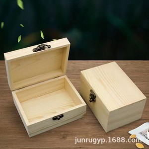 Caja de Madera para Almacenamiento de Joyas, Rectangular, con Grabado, Tipo A24918 - Product Image 5