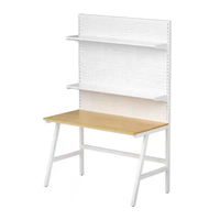 Xingyuan table d'étude pc moderne bureau avec étagère pour bureau à domicile table d'étude pour étudiants adultes