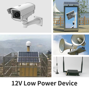 ชุดโซลาร์เซลล์อัจฉริยะสำหรับกล้องวงจรปิด 12v กำลังไฟฟ้าคงที่ 60W 80W 100W พร้อมแบตเตอรี่ 20Ah 40Ah 50Ah รุ่น ZM-H20S60-N ระบบโซลาร์เซลล์อัจฉริยะเพื่อความปลอดภัย - Product Image 6