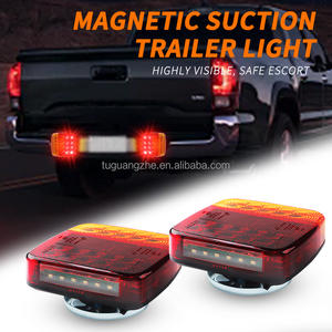 TGZ Camion Style Européen Filaire Magnétique Led <span class=keywords><strong>Remorque</strong></span> Combinaison Feu Arrière Voiture 12-24V Rails Latéraux Lumières - Product Image 3