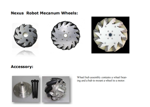 Roue Mecanum personnalisable avec rouleau en PU, omnidirectionnelle robuste pour AGV/AMR et automatisation logistique, mouvement omnidirectionnel libre - Product Image 3