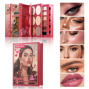 Paleta <span class=keywords><strong>de</strong></span> Maquillaje al por Mayor 8 en 1, Contorno, Iluminador, <span class=keywords><strong>Corrector</strong></span>, Sombra <span class=keywords><strong>de</strong></span> Ojos, Rubor, Labios Mate - Product Image 3
