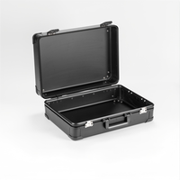 Boîtier multifonctionnel léger en aluminium noir IP67 étanche 20L, forme personnalisée OEM ODM, fixation par éponge, LOGO personnalisé