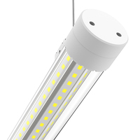 Breveté mural T12 Suspension 270 degré angle de faisceau de Lumière De Tube 4ft Lampes Linéaires LED pour l'éclairage de bureau