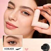 Emballage personnalisé pour cosmétiques : Boîtier étanche en forme de cœur pour eye-liner double embout et tampon à paupières, 3 ml, vente en gros