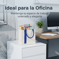 Sac fourre-tout en toile personnalisable tridimensionnel, poignées renforcées haute densité, vente en gros