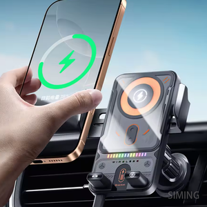 <span class=keywords><strong>Cargador</strong></span> Inalámbrico Universal para Auto, Telescópico, Rotación de 360 Grados, Carga Rápida de 15W, Compatible con iPhone, Samsung, <span class=keywords><strong>Xiaomi</strong></span> - Product Image 2