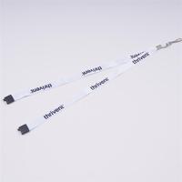 CH Wholesale Sublimation Printing Polyester Lanyards With Logo Custom Certification Keychain OEM ODM ECO Promotion Event Gifts