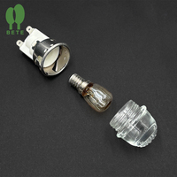 Support de lampe en stéatite de haute qualité, résistant à la chaleur, haute résistance, ignifuge, support de lampe de four E14, support de lampe de four 25W E14
