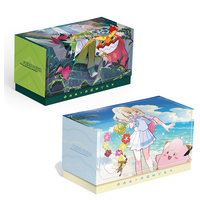 Jeu de cartes à collectionner PTCG en chinois simplifié original, coffret cadeau Lillie & N avec 18,0 boosters, jeux de société
