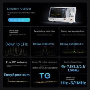Siglent ssa3000r 3000x cộng với loạt thời gian thực Spectrum <span class=keywords><strong>Analyzer</strong></span> 9K ~ 7.5g Detector theo dõi nguồn tần số TG 1 năm bảo hành - Product Image 2