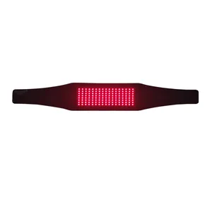 Almofada de estômago personalizada infravermelha próxima da cintura, cinto de terapia com luz vermelha, 635Nm 855Nm, LED infravermelho