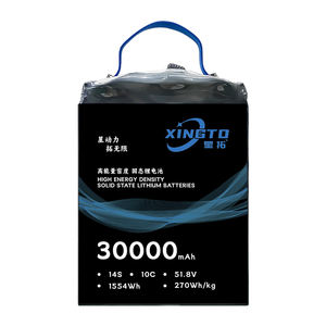 Batterie de drone semi-solide rechargeable 16000mah 18000mah 28000mah 30000mah 8s 14s - Product Image 1