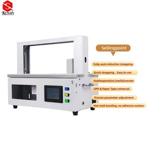 KUNJIN Macchina Legatrice a Fascette per Giornali, Libretti, Quaderni, Biglietti da Visita, Carta A4, Documenti Bancari - Offerta Speciale Fornitore - Product Image 2
