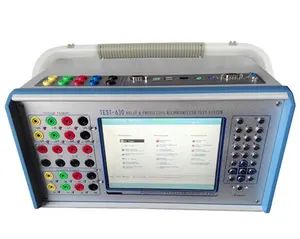 Тест-630 комплект тестовых реле защиты с шестиканальным программируемым источником напряжения и источником тока