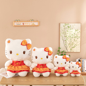 <span class=keywords><strong>Kt</strong></span> Mèo Nhồi Bông động vật từ phim hoạt hình phim siêu mềm Kawaii mèo đồ chơi với trống PP bông hộp ODM tùy chỉnh trọng tính năng - Product Image 5