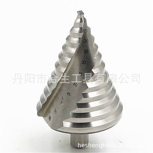 ดอกสว่านเจาะเหล็กแบบขั้นบันได Mr Drill Metric ขนาด 6-60 มม. 12 ขั้นตอน แบบเกลียว หัวหกเหลี่ยม สำหรับเหล็ก ผิวเงา - Product Image 3