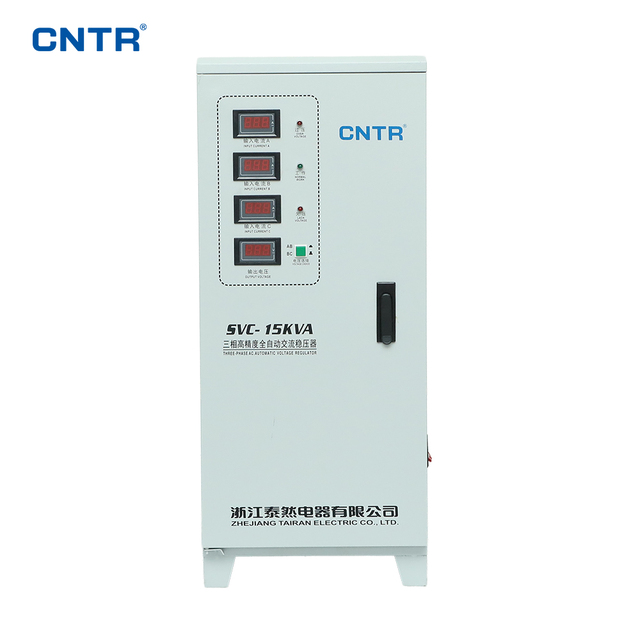 SVC 15kVA Industrial Grade Voltage Regulator, Built with Robust Design for Stable 24/7 Operation and Machine Safety