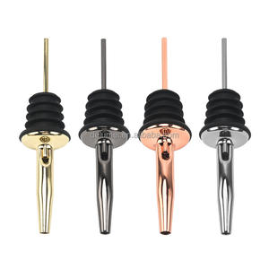 Accessoires de Bar Or Rose Or Bouchons de Bouteille en Métal <span class=keywords><strong>Verseur</strong></span> <span class=keywords><strong>Bec</strong></span> en Acier Inoxydable pour Cocktail Vin Huile d'Olive <span class=keywords><strong>Champagne</strong></span> - Product Image 1