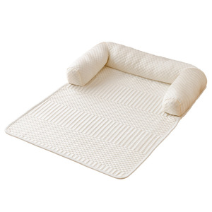 Tapis épais pour animaux de compagnie, rectangulaire, 10 cm, en fibre de polyester, antidérapant, lit pour chien et chat, coussin rafraîchissant pour l'été, utilisable en toutes saisons - Product Image 2
