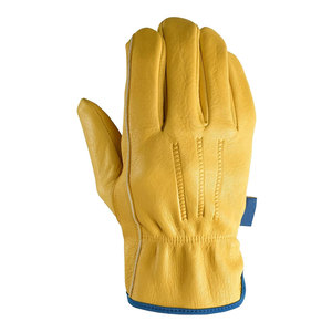 Premium Genuine Sheepskin Leather Driving <b>Gloves</b> Soft Lambskin Adjustable Wristband Waterproof Breathable Flexible Fit Anti-Slip - Product Image 2