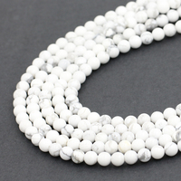 Perles en pierre naturelle en gros 2026 – Perles en howlite naturelle de haute qualité pour la fabrication de bijoux