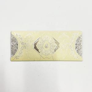 Carte d'invitation de mariage de poche avec carte d'insertion vierge - Product Image 5