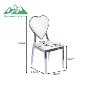 Silla de Comedor Apilable de Acero Inoxidable con Respaldo Sólido, Estilo Contemporáneo, Chapada en Oro de Lujo, para Bodas, Banquetes, Apartamentos y Fiestas - Product Image 2