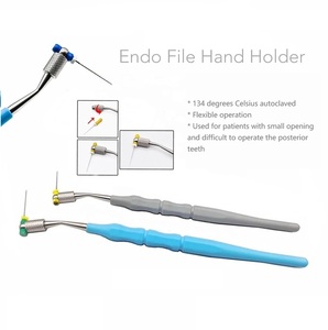 Porte-fils endodontiques dentaires K-Files, manche pour usage manuel, clip pour canal radiculaire, endo dentaire - Product Image 6