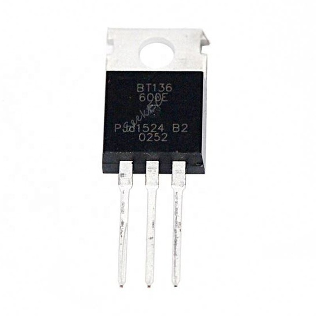 BT136-600E TO220 4A 600V BOM List IC BT136 Triac Thyristor Transistor BT136 600E Triac BT136