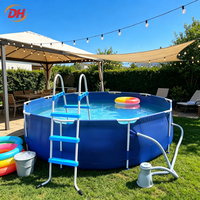 Tapis de sol personnalisable pour piscine, toile de protection géotextile pour piscine hors sol