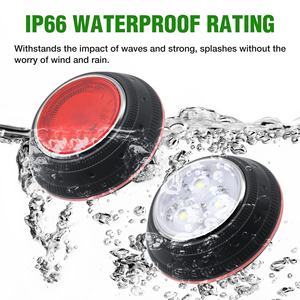 UMIONE — kit de lampes d'avertissement <span class=keywords><strong>pour</strong></span> landau, Rechargeable par USB, accessoires de sécurité, stroboscopique, <span class=keywords><strong>pour</strong></span> skateboard, <span class=keywords><strong>poussette</strong></span> de vélo - Product Image 3