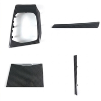 Kit de garniture de remplacement du panneau de commande central en fibre de carbone véritable pour G20 G22 G26 M2 M3 M4 Série 3/4 Finition mate 2019-2026