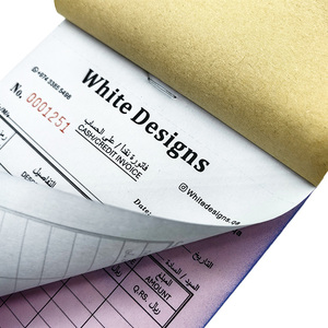 Libretas de Facturas Personalizadas con Logotipo, Libretas de Recibos sin Carbón, Impresión Offset OEM Personalizada para Pequeñas Empresas - Product Image 4