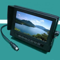 Moniteur de vue arrière de tableau de bord de voiture avec déclencheur automatique à 4 voies pour chariot élévateur robuste, étanche IP67, écran Quad 4CH 7 pouces LCD
