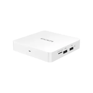 KP1电视盒安卓11 Amlogic S905Y4 2GB 32GB语音AV1 1080P 5G Wifi BT5.0支持谷歌网络-电影媒体播放器机顶盒