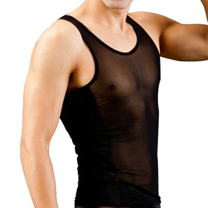 Out Class 100% polyester maille coton personnalisé respirant hommes débardeur fitness sublimation débardeur - Product Image 1