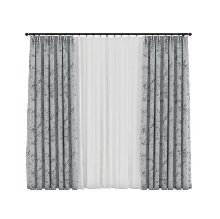 Direct Wholesale Valance 100% Chenille Fabric Window Velvet Curtains