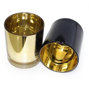 Fengjun 10oz 12oz thẳng mặt lớn vàng nặng 250ml sang trọng Cube 6oz <span class=keywords><strong>18</strong></span> Matt nến Đen Jar - Product Image 4