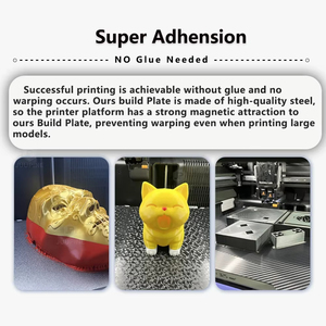 Placa de Construcción PEI con Patrón de 235*235 mm para K1/K1C/Ender 3 S1/S1 Pro/Ender <span class=keywords><strong>5</strong></span> S1/Ender 3 V3 SE/KE - Superficie de Cama de Lámina PEI Texturizada - Product Image 4