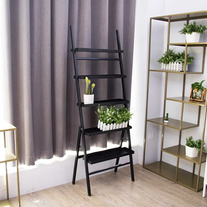 Étagère à plantes d'intérieur et d'extérieur à 3, 4 ou 5 niveaux en métal, support pour plusieurs plantes en pot, échelle porte-plantes - Product Image 3