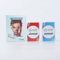 Boîte de jeu de poker écologique recyclable KingShow certifiée EN71, jeux de cartes vert et bleu, logo personnalisé, cartes à jouer professionnelles doubles