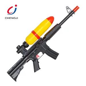 Juego de verano barato juguete de playa pistola de agua potente, tirador de plástico pistola de agua de juego al aire libre niños