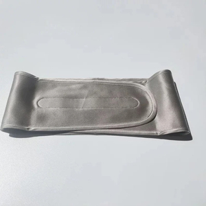 Атласная шелковая повязка на голову с логотипом в европейском и американском стиле, аксессуары для макияжа - Product Image 2