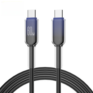 USB3.0 <span class=keywords><strong>USB</strong></span> C Bện Cáp Dữ Liệu Pd 60W Loại C Cáp Dữ Liệu Nhanh Chóng Sạc Loại C Kết Nối Cho Điện Thoại Di Động Máy Tính - Product Image 1